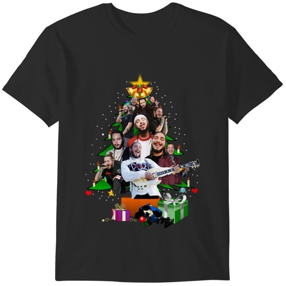 Post Malone Christmas Tree Shirt Christmas Gift Christmas Family